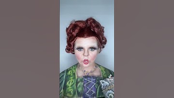 Thumbnail of winifred sanderson 🧙‍♀️🎃🕸️🪄 #bodypaint #makeup #shorts #halloween #hocuspocus