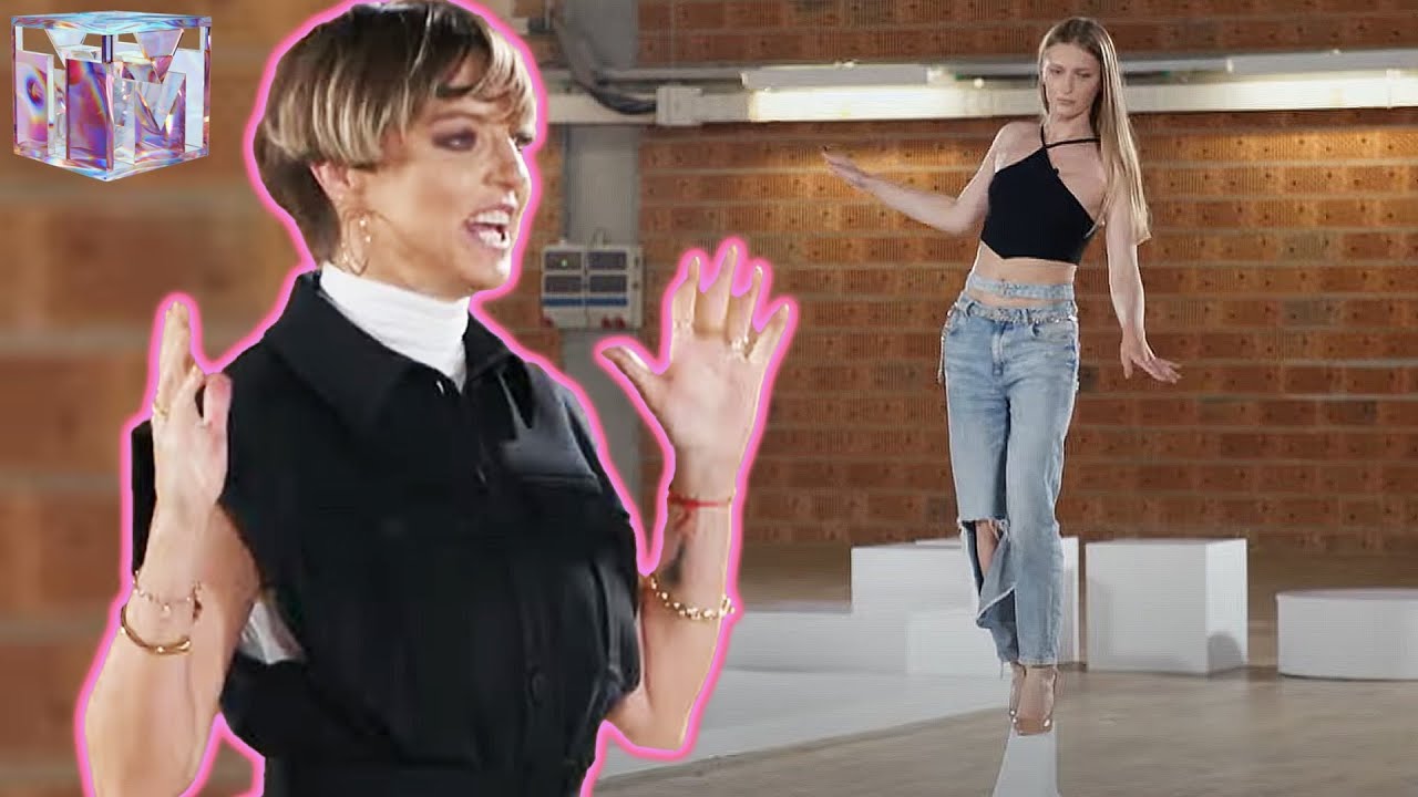 Modele musieli nauczyć się chodzenia po wybiegu w hardkorowych warunkach! | Top Model