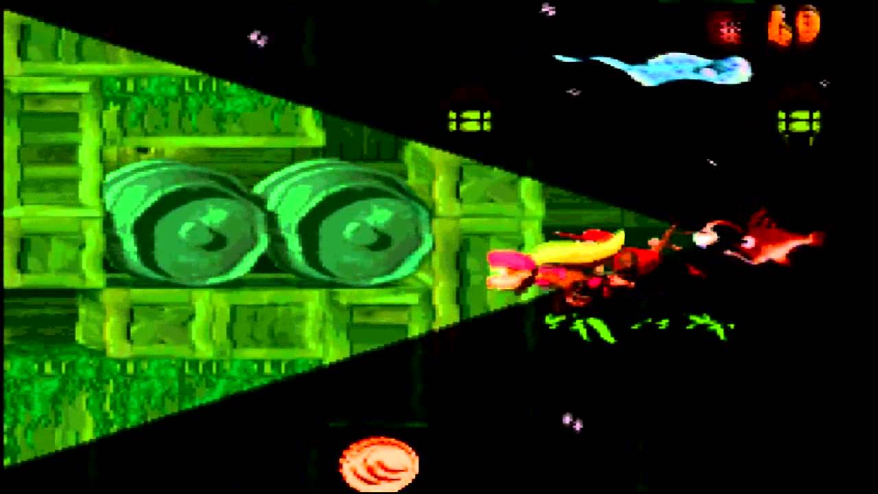 Donkey Kong Country 2 Krem Quay's Glimmer's Galleon YouTube