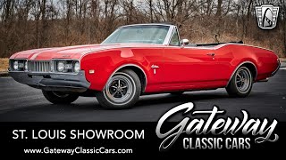 1968 Oldsmobile Cutlass Convertible Gateway Classic Cars St. Louis  #8697