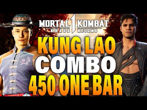 MK1 KUNG LAO COMBOS - Mortal Kombat 1 Kung Lao Combo Guide