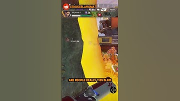 PEOPLE are really this BLIND #apexlegends #apex #shorts