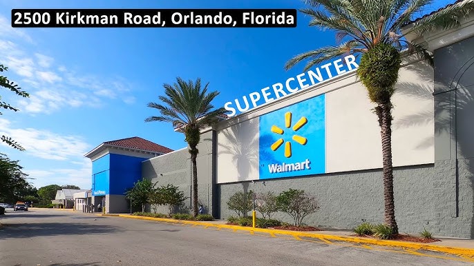 Shopping at Walmart Supercenter on Vineland Road in Kissimmee Florida