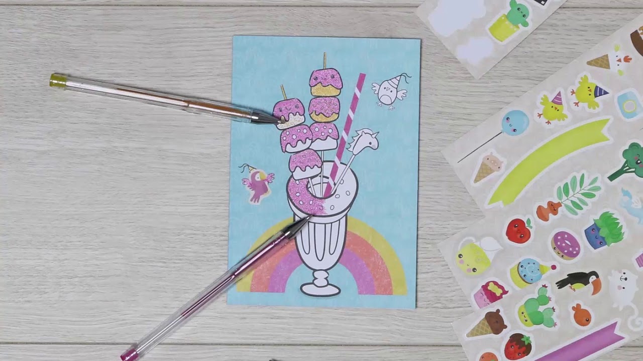 Tiger Tribe Card Making Kit -  Fiesta Fun