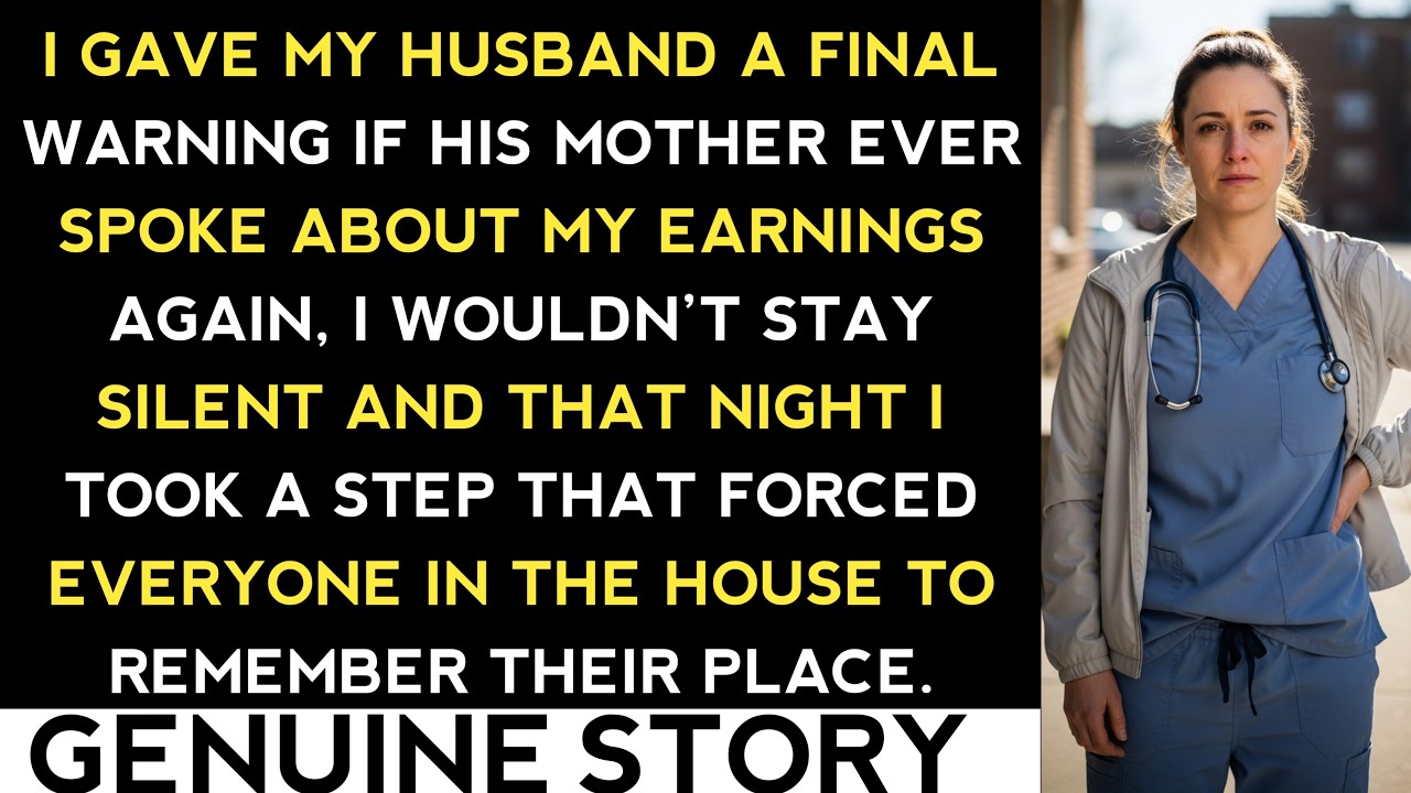 I Gave My Husband a Final Warning About My Salary—That Night Changed Our Marriage