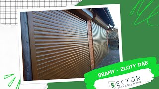 Bramy Rolowane Pa 77 Złoty Dąb- Sector