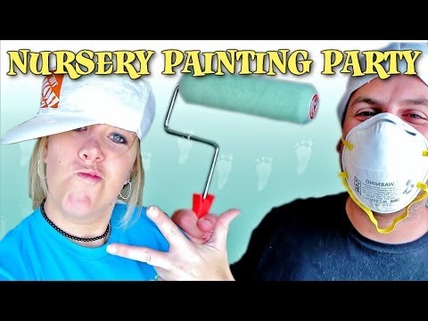 NURSERY PAINTING PARTY | Baby Steps: Cullen & Katie