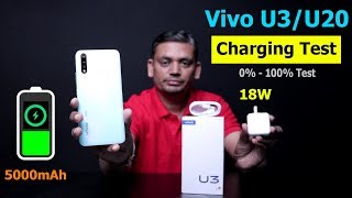 Vivo U3 U20 Charging Test (5000mAh   18W Dual Engine Charger)