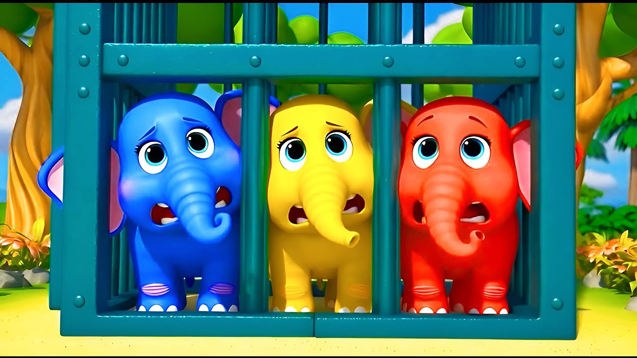 Ek Mota Hathi | एक मोटा हाथी 🐘 | Hindi Nursery Rhyme for Kids