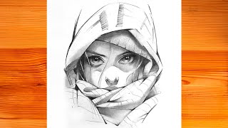 Como dibujar una chica cubriéndose || Aprender a dibujar paso a paso
