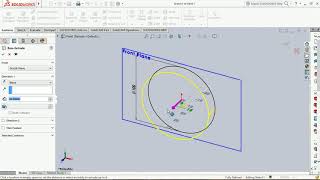 Extruded Boss Base-SolidWorks 2016 basic tutorial for beginners