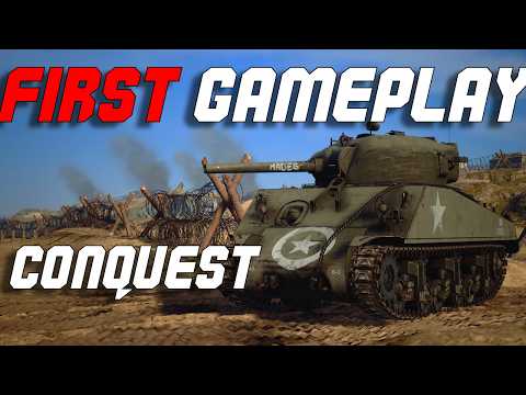 First Time Playing Conquest in HLL — Gunner POV