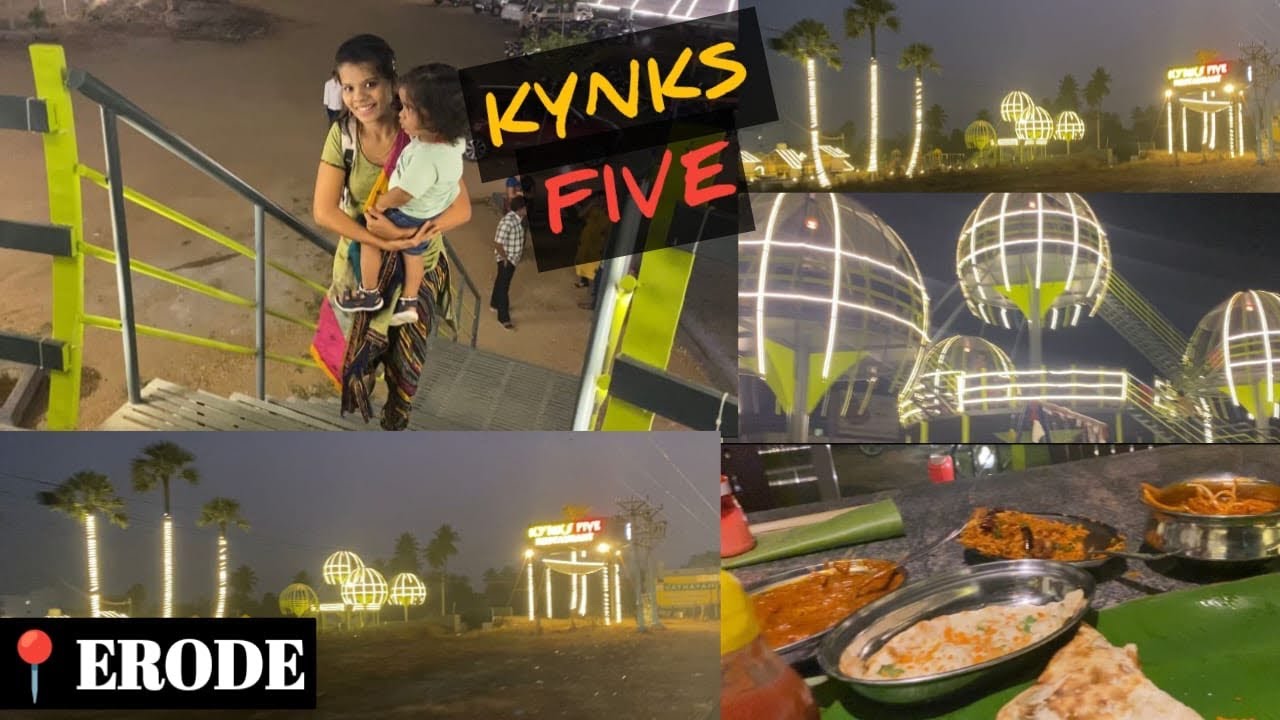 KYNKS FIVE Must visit IGLOO Type Restaurant in Erode