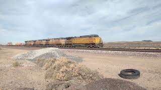 EB UP Z Train Feat Rear DPU At Nebo CA! #bigbossrailfanner
