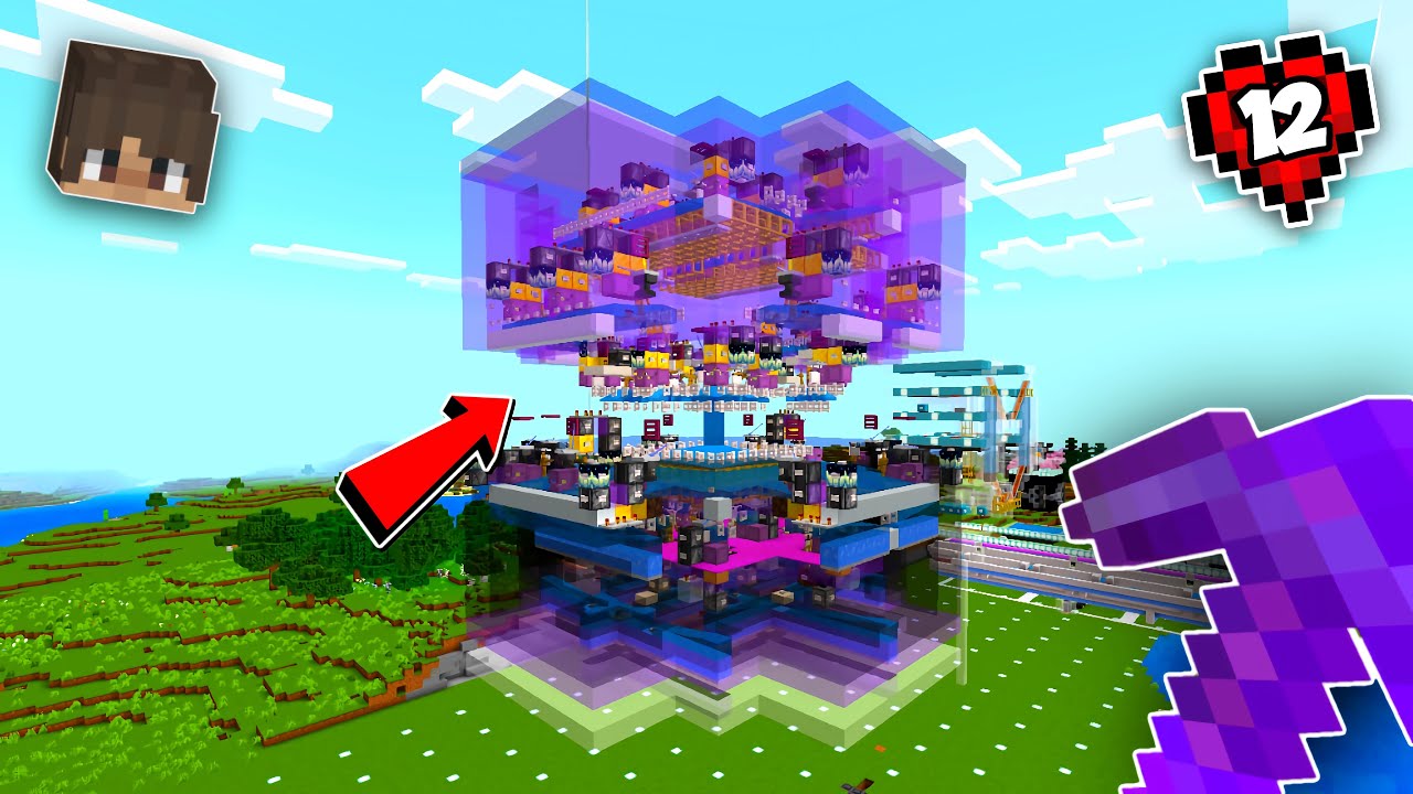 Me OBLIGARON a CONSTRUIR una MEGA GRANJA de SHULKERS en HARDCORE