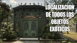 Red Dead Redemption 2-Localización de los 182 objetos exóticos:Todas las orquídeas, huevos y pájaros Red Dead Redemption 2-Localización de los 182 objetos exóticos:Todas las orquídeas, huevos y pájaros