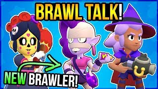 New Free Brawler Emz 2 New Modes 5 New Skins Brawl Stars Update Youtube - brawl stars combate emz