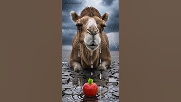 From the Camel’s Tears, an Apple Tree Was Born 🌳🐪 #ai #shorts”