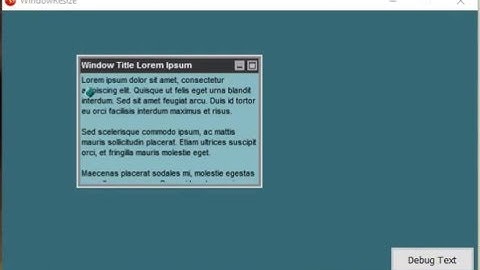 Custom Window Controls in Clickteam Fusion 2.5