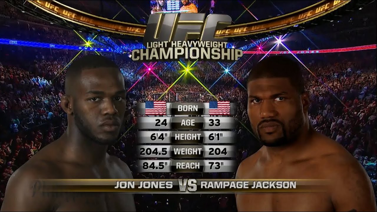 UFC 135 JON (BONES) JONES VS QUINTON (RAMPAGE) JACKSON