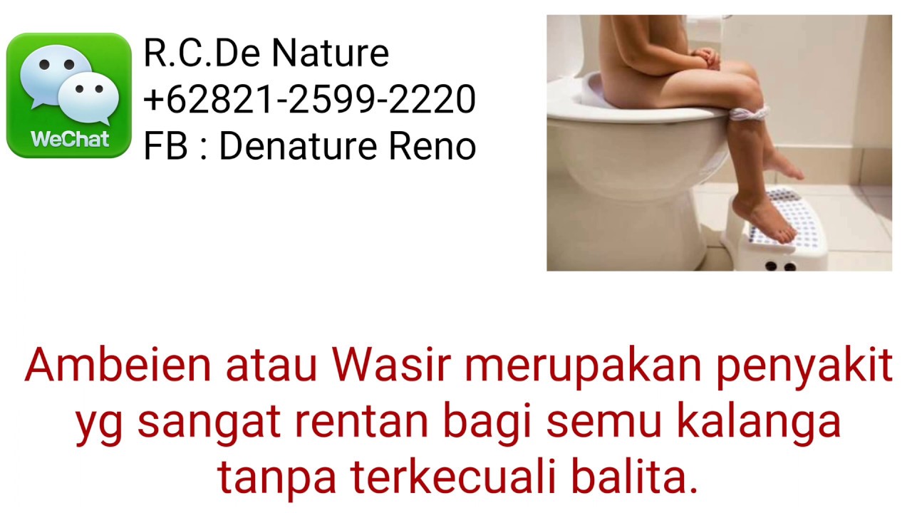 Cara Mengobati Ambeien Tanpa Operasi