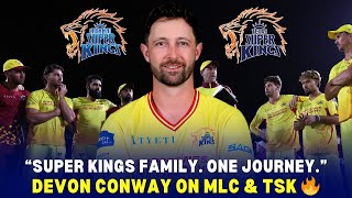 Devon Conway: “It’s Full Circle” | On TSK, MLC Growth & the Global Super Kings Brotherhood
