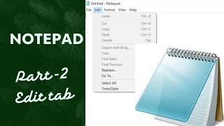 Celebrity नोटपैड Notepad || Complete edit tab step by step ||(in hindi) Part -2 Profile