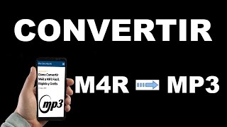 Cómo Convertir M4R a MP3