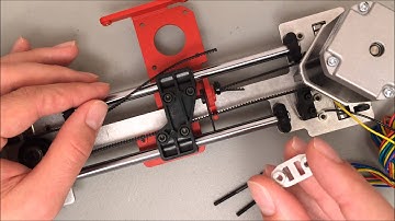 Printrbot Play Assembly 16 - X Axis Belt and Tensioner
