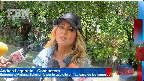 💥ANDREA LEGARRETA ENFRENT0 A MARIANA ECHEVERRÍA en el programa HOY💥la sentí triste, no la justifico"