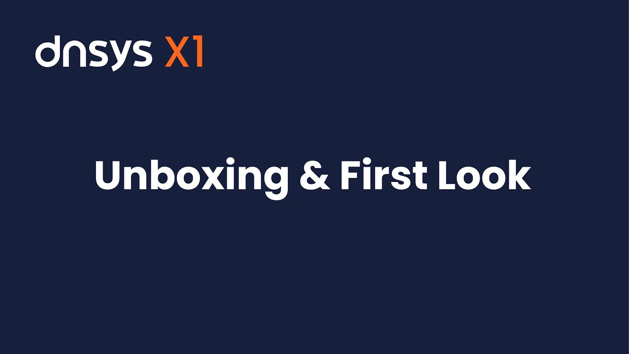DNSYS X1 Soft Package – Unboxing & First Look at What’s Included