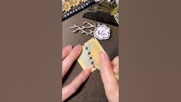 Zentangle Pattern Tangle #INTERWAVE 禪繞畫入門 禪繞圖樣 (N.1939) how to draw by Eva Wu #bijou #shorts