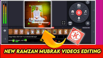 How To Make Ramzan Mubrak New Trending Whatsapp Status Video Editing In Kinemaster Sajjad RazaVlogs