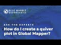 Ask The Experts: How do I create a quiver plot in Global Mapper?