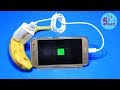 How to make DIY a Phone Charger with Banana [Crazy ideas]