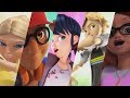 Miraculous ladybug heros group transformation 