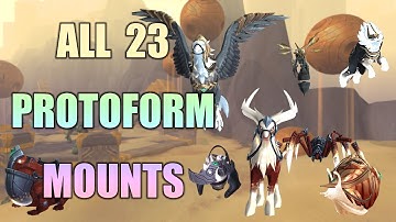 Every Protoform Mounts Guide  --  World of Warcraft