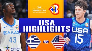 GREECE vs USA | #FIBAWC | August 28, 2023