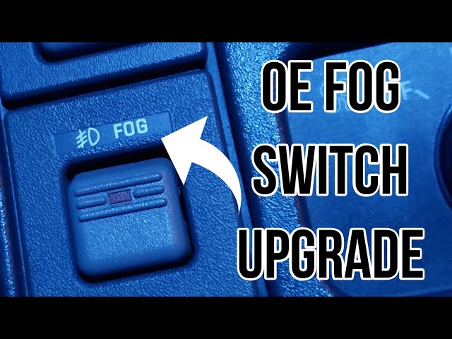 K1500 Fog Light Switch Upgrade 