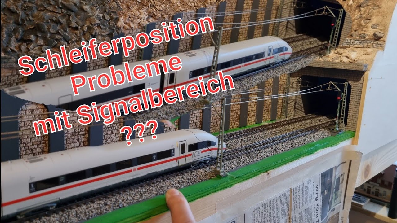 Märklin ICE 4 39714 Schleiferposition stört im Anlagenbetrieb