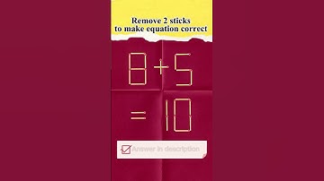 Мatchstick puzzle №341 Remove 2 sticks to make equation correct