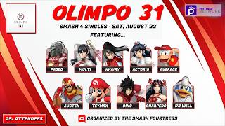 (Wii U) Olimpo #31 - Pretendo Tourney Ft. Austen, Average, Khairy, Actorio, & MUCH More!