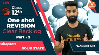 Solid State JEE One Shot Revision (Part-2) [Clear Backlog] | JEE Chemistry | JEE 2022 | Path Finder