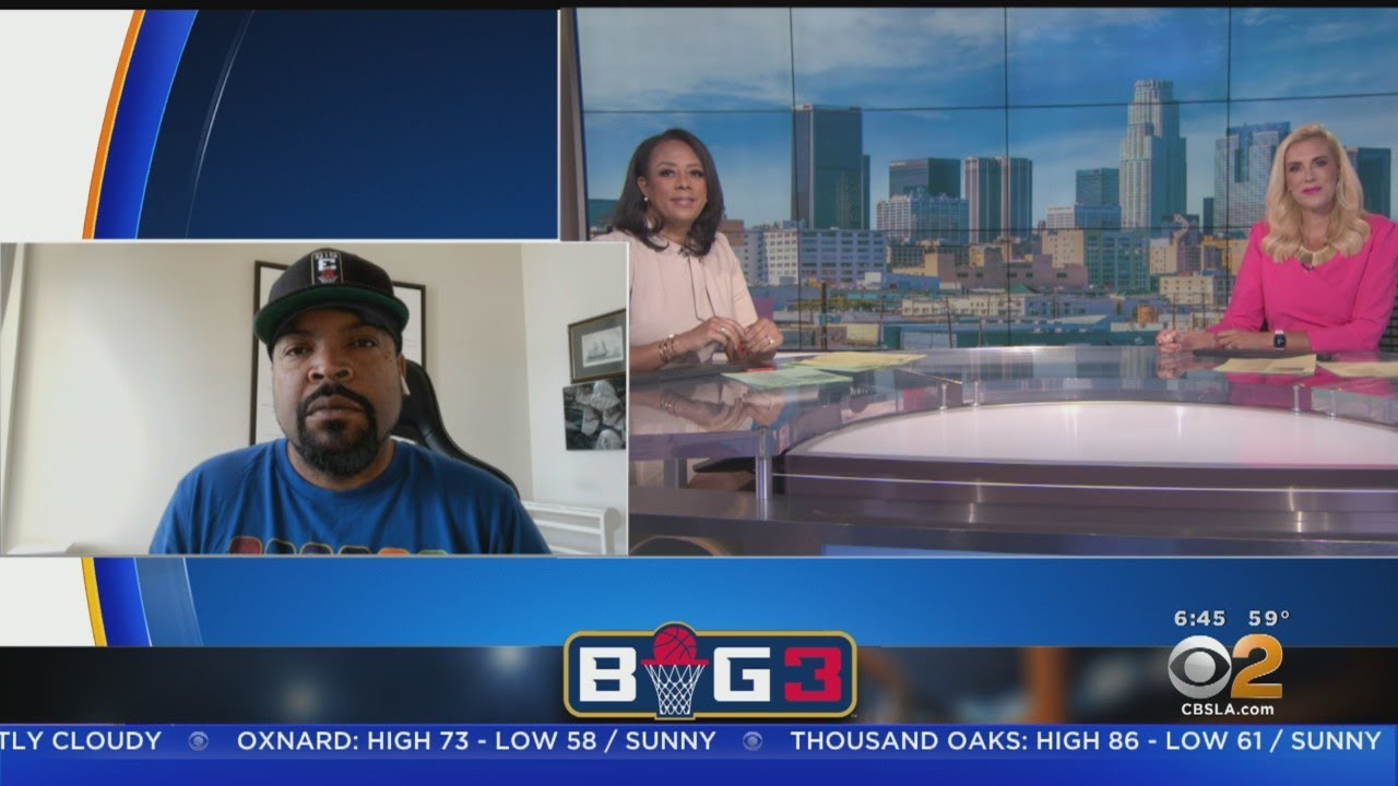 Ice Cube Talks Big3 Championship Game