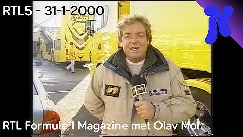 RTL5  - RTL Formule 1 Magazine (31-1-2000)