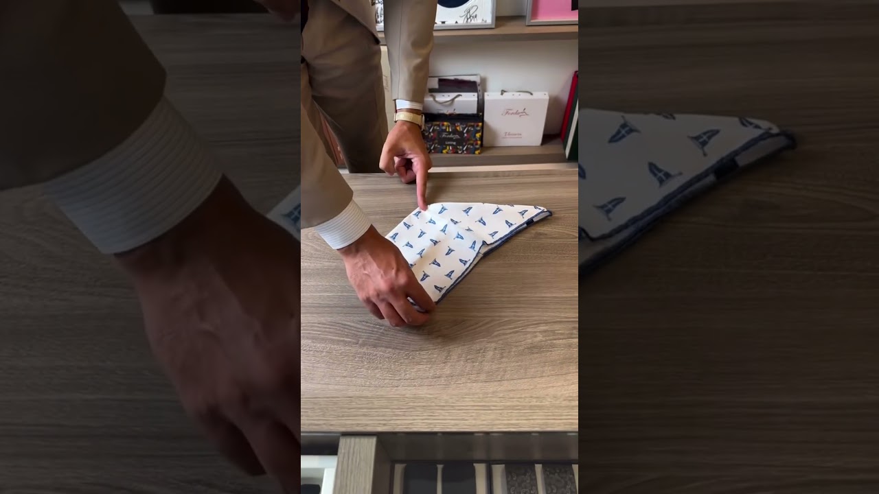 How to fold your pocket square 