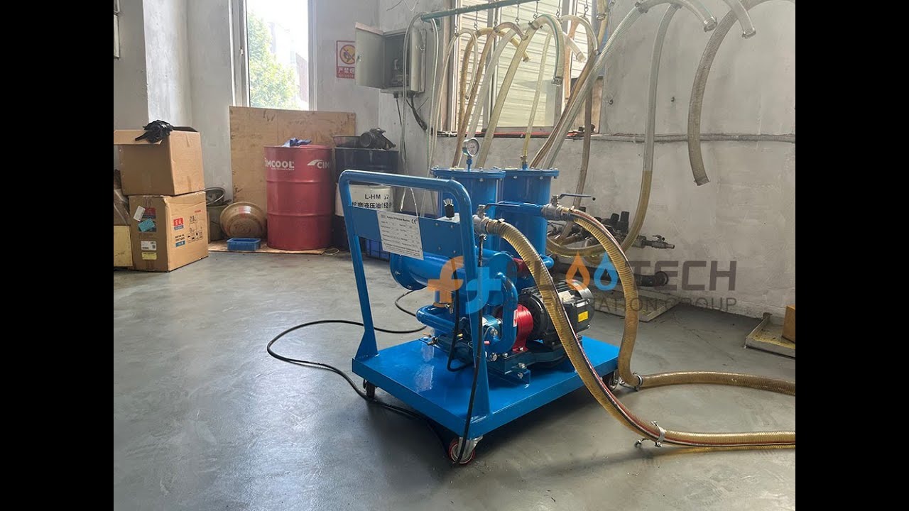 FUOOTECH PO-100 6000LPH Waste Oil Purifier Machine was finished testing successfully this Tuesday.