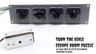 Turn the Dials Escape Room Puzzle