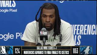 NAZ REID PostGame Full Interview | Dallas Mavericks vs Minnesota Timberwolves