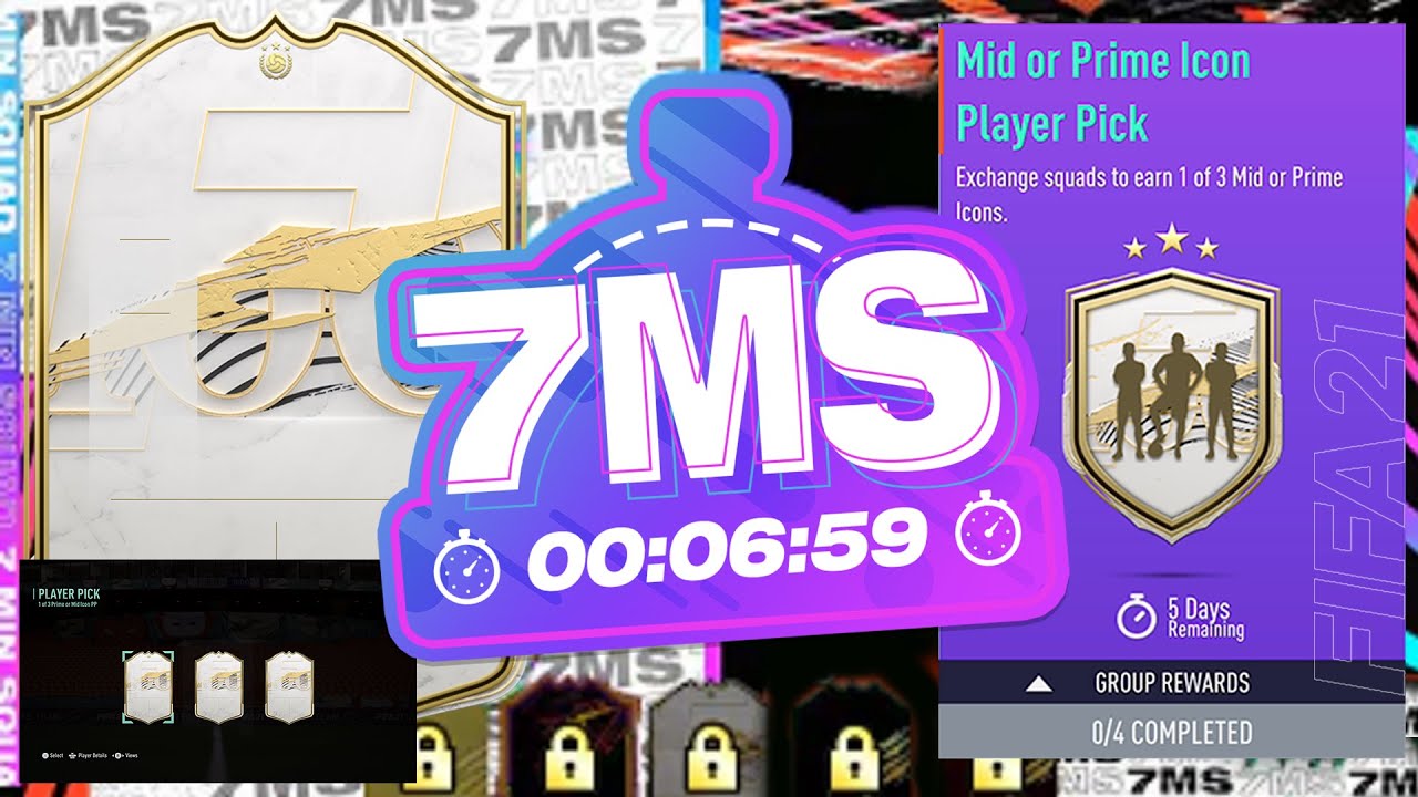 MID OR PRIME ICON PLAYER PICK SPECIAL - 7 MINUTE SQUAD BUILDER @Jack54HD   FIFA 21 ULTIMATE TEAM 7MS